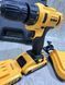 Шуруповерт DeWalt 48V 6.0AH с набором инструментов / Аккумуляторный шуруповерт DeWalt 24 В с насадками в кейсе