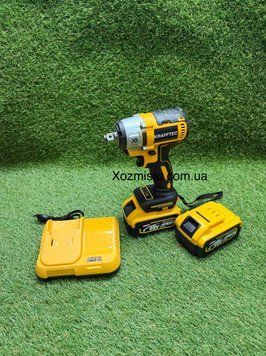 Аккумуляторный гайковерт Krafftec Germany PRO DCF850D2T 850Hm (48V, 8AH). АКБ гайковерт Германия БЕЗ Кейса
