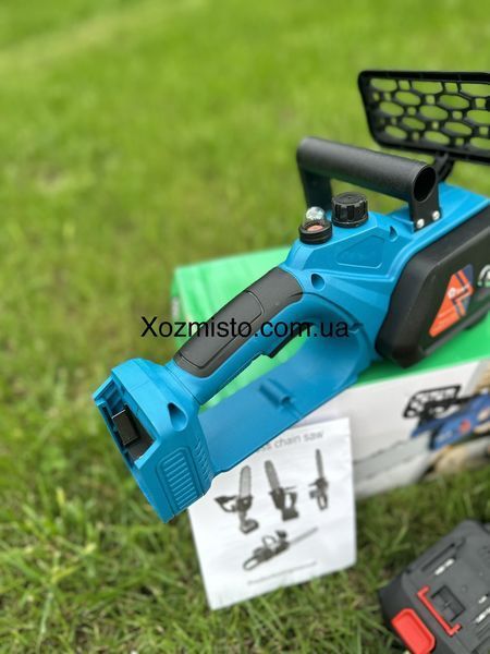 Акумуляторна пила 12 дюймів Німеччина [48V 5Ah / 2500 Вт / 2 акумулятори] з автоматичним мастилом