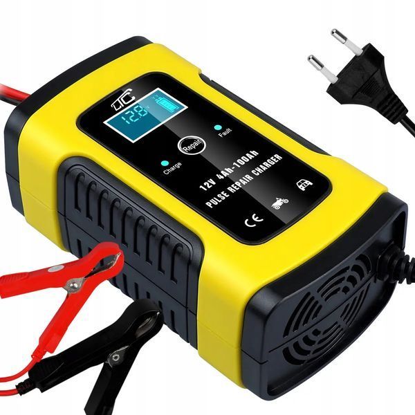 Зарядний пристрій JUMPSTARTER Польша HC55 для акумуляторів з напругою 12 вольт та струмом от 4A до 100А