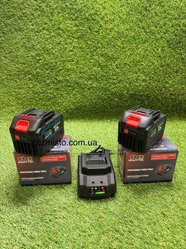 Комплект из 2-х аккумуляторов 52V 8Ah Krafftec Germany PRO с зарядным устройством Li-ion Батареи для электроинструмента