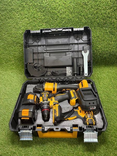 Набір 3в1 MaxPawer Germany 48V (викрутка DCD796 + кутова шліфувальна машина DCG409 + гайковий ключ DCF922)