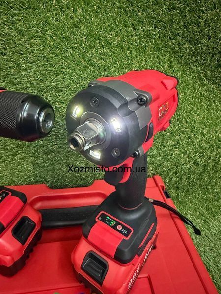 Набір акумуляторних інструментів Krafftec Germany PRO 2в1 96V 8Ah (Ударний шуруповерт + Гайковерт)