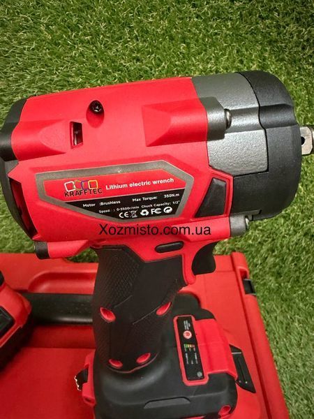 Набір акумуляторних інструментів Krafftec Germany PRO 2в1 96V 8Ah (Ударний шуруповерт + Гайковерт)