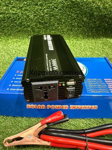 Преобразователь напряжения Power Inverter 3000W с 12V на 220