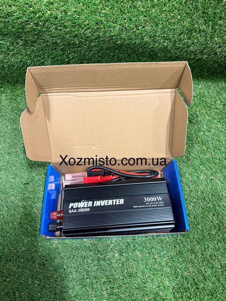 Преобразователь напряжения Power Inverter 3000W с 12V на 220