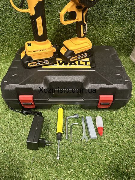 Набор 2в1 АКБ DeWalt 48V (Секатор DCMPP540P1 + пила DCM190HN ) Набор 2в1 Деволт