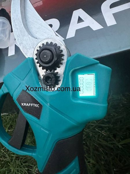 Аккумуляторный набор 3в1 Krafftec Германия 42V/6AP (секатор DUP570 + пила DUC170Z + штанга-монитор 2.7 м)