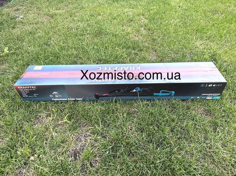 Аккумуляторный набор 3в1 Krafftec Германия 42V/6AP (секатор DUP570 + пила DUC170Z + штанга-монитор 2.7 м)