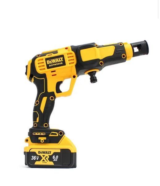 Акумуляторна мийка високого тиску DeWalt DCPW550B 48V 6Ah, бездротова ручна автомобільна мийка в кейсі