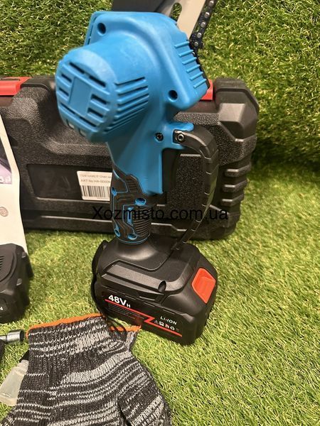 Акумуляторна мініпила Krafftec Німеччина [48 V 6 Ah / 1200 Вт / 2 акумул] 6 дюймів