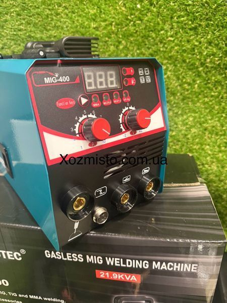Сварочный аппарат Domotec Germany MIG-400 (MIG/TIG/MMA, 21.9 кВА) Domotec MIG-400 от IMDI