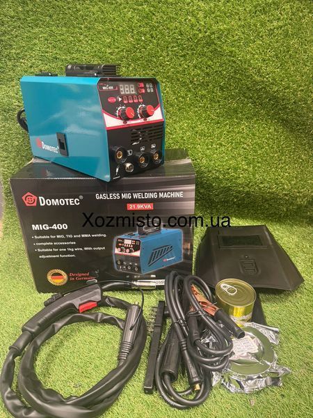 Сварочный аппарат Domotec Germany MIG-400 (MIG/TIG/MMA, 21.9 кВА) Domotec MIG-400 от IMDI
