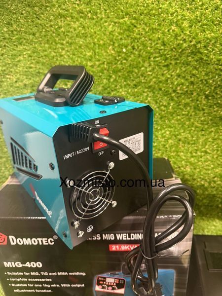 Сварочный аппарат Domotec Germany MIG-400 (MIG/TIG/MMA, 21.9 кВА) Domotec MIG-400 от IMDI