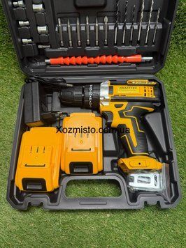 Ударний шуруповерт безщітковий Krafftec Germani DCD870 (48V, 6AH). Акумуляторний шуруповерт Німеччина